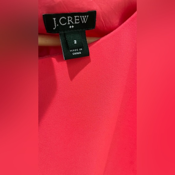 J.Crew Fun Summer Spring Coral Pink Sleeveless Dress Size S - Picture 3 of 3